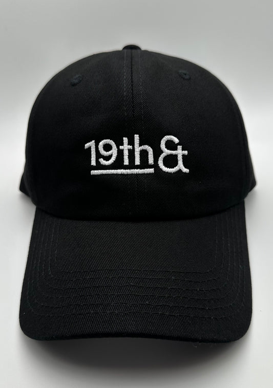 19th& Embroidered Baseball Cap