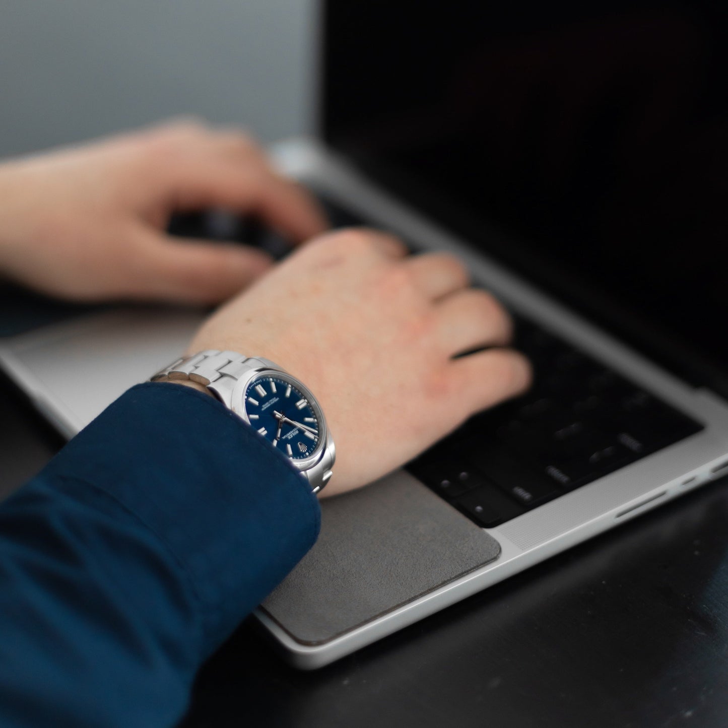 The WatchPads make it comfortable to work on your laptop without sacrificing on protecting your watch.