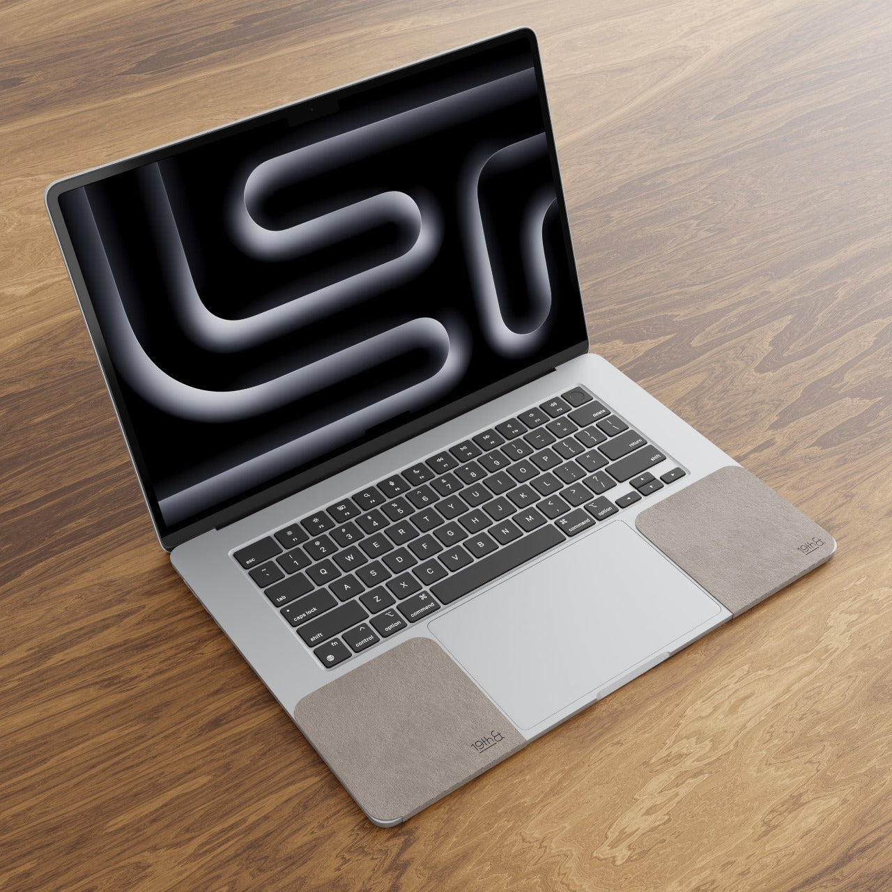 Large Gray WatchPads on Macbook Pro